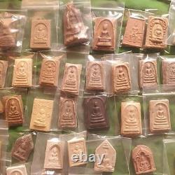 Thai Buddha Amulet Lot 120Pcs Mixed Herb-Clay Somdej Pidta Khun Paen Lp Thuad