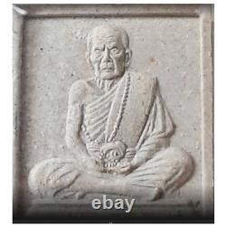 Thai Buddha Amulet Lp. Mun Pendant 1999 Wat Pa Nong Lom Rare Wealth Protect