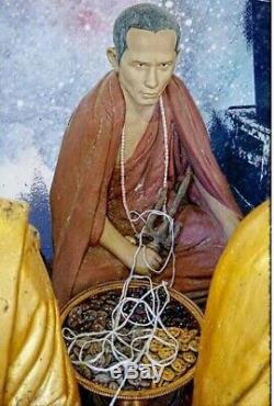 Thai Buddha Amulet Magic Eye Arjan O Charm Business Luck Authority Money LP Pina