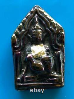 Thai Buddha Amulet Magic Phra Khunpaen LEKLAI LP Sruang Very Rare Old Year 2519