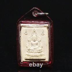 Thai Buddha Amulet PHRA SOMDEJ LP LERSI LINGDAM Magic Lucky Love Healing Pendant