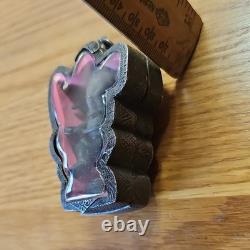 Thai Buddha Amulet Papikanet Ganesh Bronze Statue In Handmade Real Silver Case