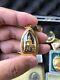 Thai Buddha Amulet Pendant 18k Solid Gold Case