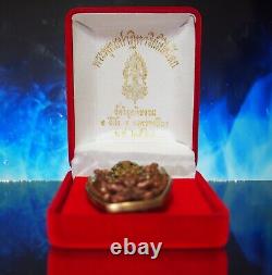 Thai Buddha Amulet Pendant Patihan PerdLok Open World Nawa Wat Wimutidham No. 77