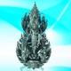 Thai Buddha Amulet Pendant Patihan PerdLok Open World Nawa Wat WimutidhamNo. 106