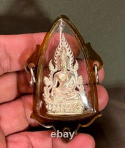 Thai Buddha Amulet Pendant Phra Phuttha Chinnarat Happy Life & Protect You