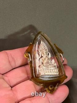 Thai Buddha Amulet Pendant Phra Phuttha Chinnarat Happy Life & Protect You