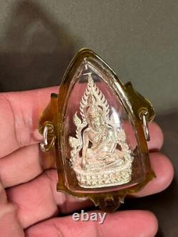 Thai Buddha Amulet Pendant Phra Phuttha Chinnarat Happy Life & Protect You