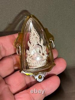 Thai Buddha Amulet Pendant Phra Phuttha Chinnarat Happy Life & Protect You