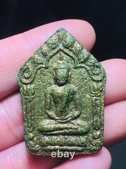 Thai Buddha Amulet Phra Khun Paen Lp Tim Be 2515 Magic Luck Charm
