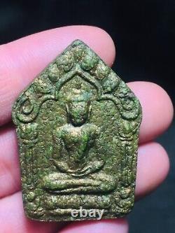 Thai Buddha Amulet Phra Khun Paen Lp Tim Be 2515 Magic Luck Charm