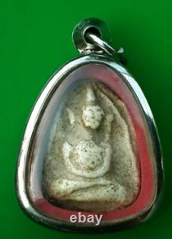 Thai Buddha Amulet Phra Kru Wat Plub Pim Tukkata Lek Rare Magic Talisman Pendant