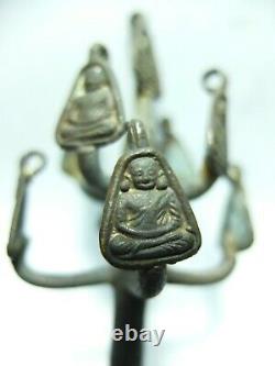 Thai Buddha Amulet Phra Lp Ngern Wat Bangklan Be 2460