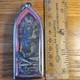 Thai Buddha Amulet Phra Nak Prok Very Rare set in Stainless case