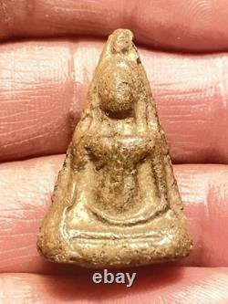 Thai Buddha Amulet Phra Nang Phaya Phitsanulok Sacred Protective Amulet
