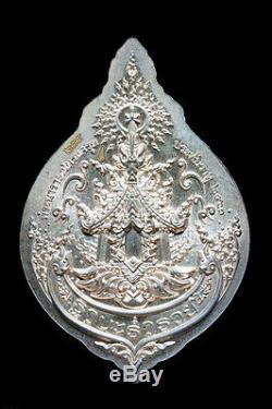 Thai Buddha Amulet Phra Narai & Krut RAHU Protect Genuine Wealthy Top Success