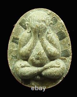 Thai Buddha Amulet Phra Pidta Lp Toh Wat Pradoochimpee Be 2522 Luck Charm