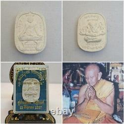 Thai Buddha Amulet Phra Pikanet LP Hong Model Maharit Maha Ruay Year 2014 Powder