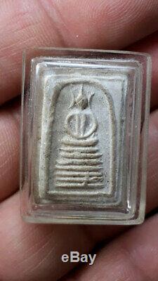 Thai Buddha Amulet Phra Somdej Wat GESCHIYO Pim Small LP TOH For Lucky Pendant