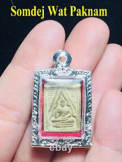 Thai Buddha Amulet Phra Somdej Wat Paknam Magic Luck Charm Tailsman