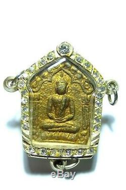 Thai Buddha Amulet Very Rare Phra Khun Pean Lp Tim Be 2515 Old Rare