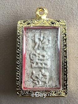 Thai Buddha Buddhism Clay AMULET Medallions Charms Pendants (35)