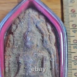 Thai Buddha Khun Phan Luck For Love For Men Amulet, Set In Stainless Steel Case