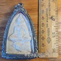 Thai Buddha Khun Phan ROOSTER Love For Men Amulet, Set In A Beautiful Case