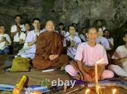 Thai Buddha LekLai Kaew Phra Yod Koon Pol Blue Amulet Protection Power Luck Safe
