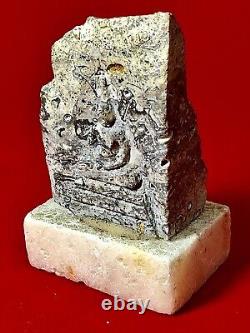 Thai Buddha Phra Amulet Somdej Stone 300 Yod Carved Phathat Magic Talisman M119