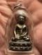 Thai Buddha Phra Kring LP Kasem Khemako Bronze Amulet in Case