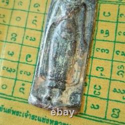 Thai Buddha Phra Ruang Kru Wat Phra Sri Mahathat Sukothai Amulet Magic Real Old