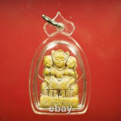 Thai Charms, Phaya Khao Kam, Kruba Wang, Wat Banden, Thai Buddha Amulet & Card