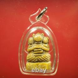 Thai Charms, Phaya Khao Kam, Kruba Wang, Wat Banden, Thai Buddha Amulet & Card