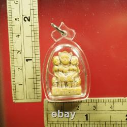 Thai Charms, Phaya Khao Kam, Kruba Wang, Wat Banden, Thai Buddha Amulet & Card