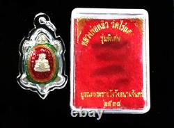 Thai Genuine LP LIEW Amulet Buddha Money Good Lucky Gamble Real Talisman BE, 2538