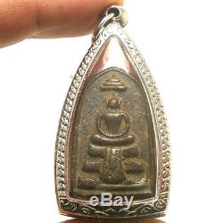 Thai Healing Amulet Pendant Lp Boon Samadhi Buddha Blessing Peaceful Happy Life