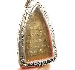 Thai Life Protection Buddha Rare Amulet Lp Tuad Thuad Wat Changhai Lucky Pendant