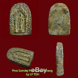 Thai Magic Amulet Buddha Pendant Magic Phra Somdej PILAN Wat Rakang by LP TOH