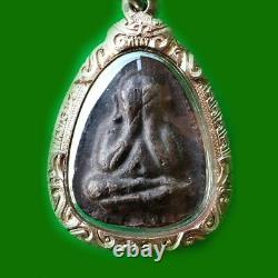 Thai Magic Amulet Buddha Phra Pidta LP Toh Wat Pradu Chimplee Lucky Talisman