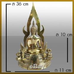 Thai Phra Chinnarat Buddha Religion Statue Brass Phitsanulok talisman amulet
