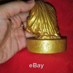 Thai Phra LP Koon Statue Wat Banrai Buddha Amulet Talisman Magic Luck Monk Holy