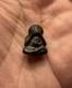Thai Phra Pidta Back Yant Buddha Amulet Miniature Vintage Style