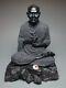 Thai Sculpture Amulet Leklai Statue Buddha Somdej Toh Figure Base Leklai Stone