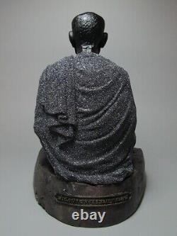 Thai Sculpture Amulet Leklai Statue Buddha Somdej Toh Figure Base Leklai Stone