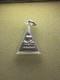Thai Silver Buddha Amulet Triangle Pendant Sacred Buddhist Charm Case