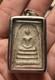 Thai Somdej Buddha Amulet Pendant Sacred Buddhist Talisman in Case