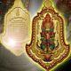 Thai Wessuwan Amulet Giant God Thao Buddha Talisman Pendant Wat amulet Yant Gold