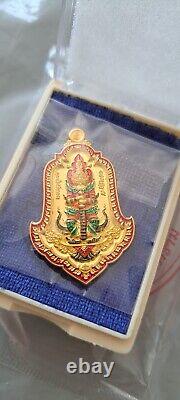 Thai Wessuwan Amulet Giant God Thao Buddha Talisman Pendant Wat amulet Yant Gold