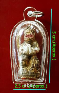 Thai amulet Antiques Lp Boon Old Thailand antique buddha magic lucky Talisman